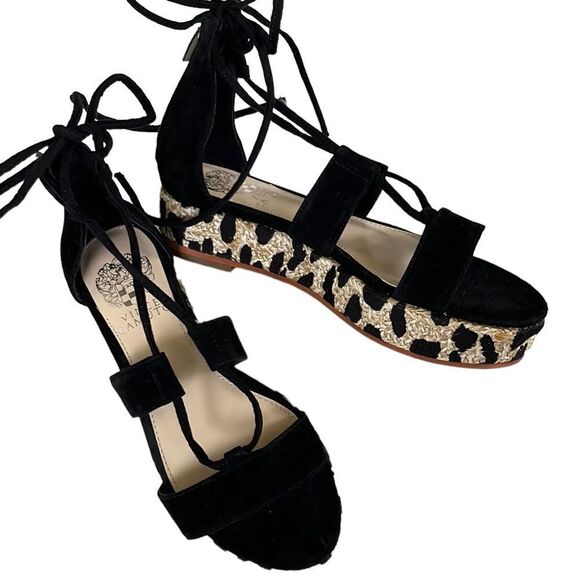 Like New Vince Camuto Leather Sandals - Picture 1 of 6